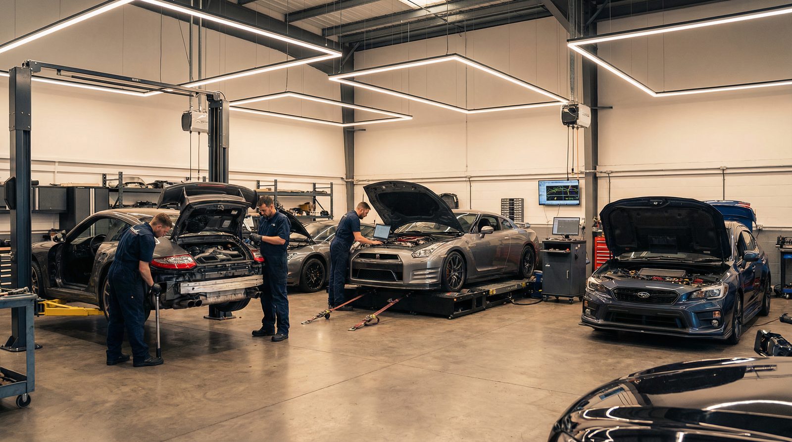 小马拉大车汽车改装工坊视频 - 专业改装现场